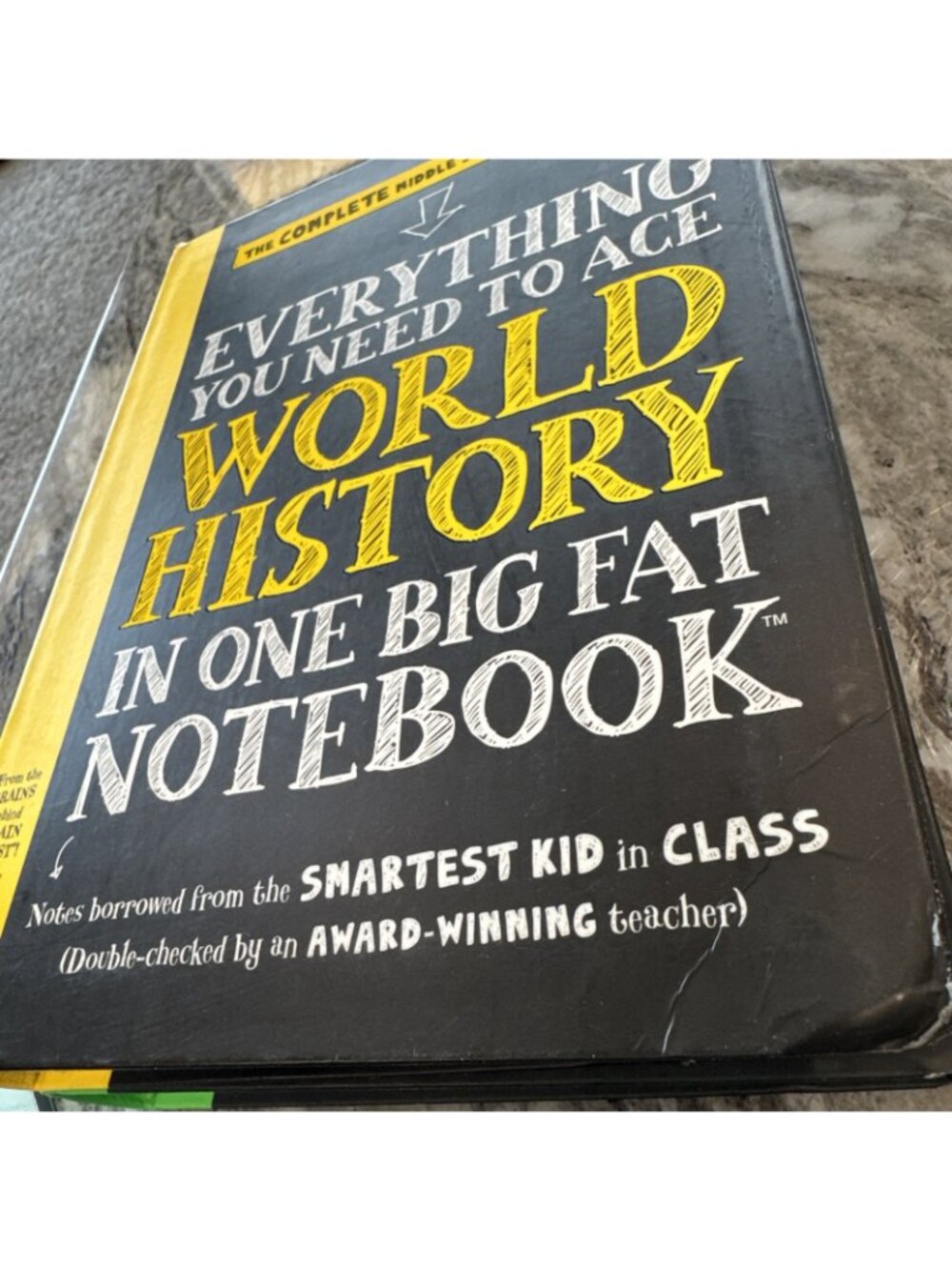 Big Fat Notebook Middle School Study Guides English American History World Scien - Picture 3 of 16